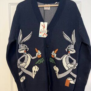 SCOTCH AND SODA X LOONEY TUNES BUGS BUNNY CARDIGAN Size Small